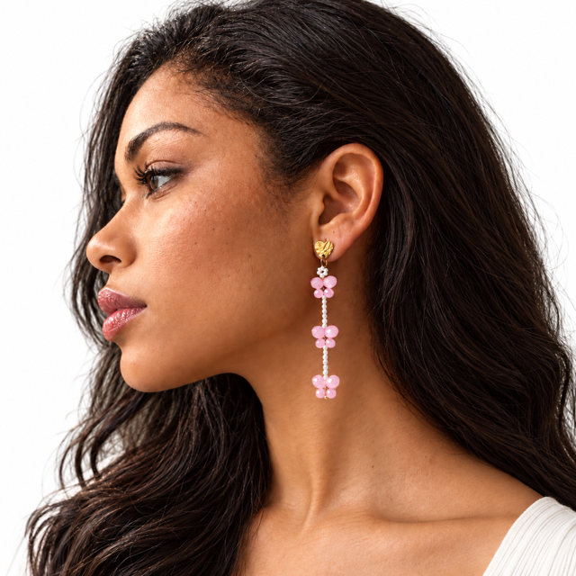"Des Papillons Dans Le Ventre" Earrings