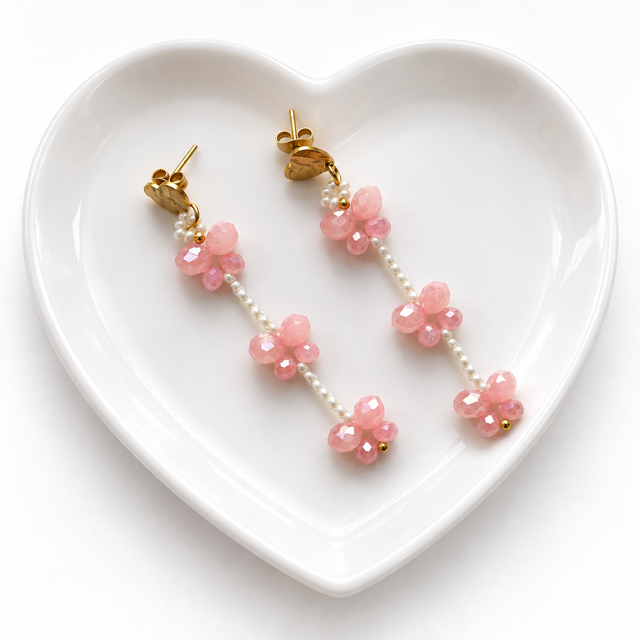 "Des Papillons Dans Le Ventre" Earrings